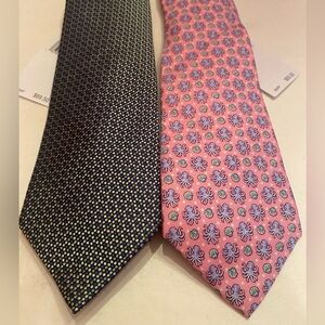 Tommy Hilfiger Men's 2 Pack of Ties Silk/Polyester Octopus‎